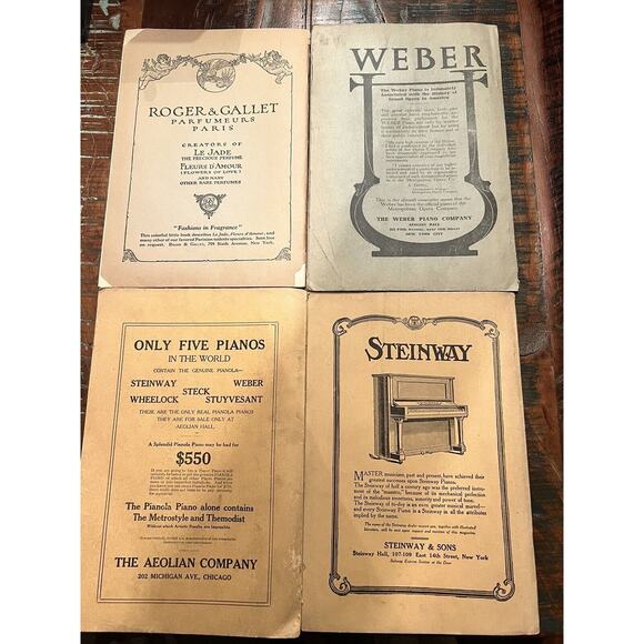 Lot Of 15 Early 1900s Opera House programs Chicago Grand Opera And More - Picture 3 of 11